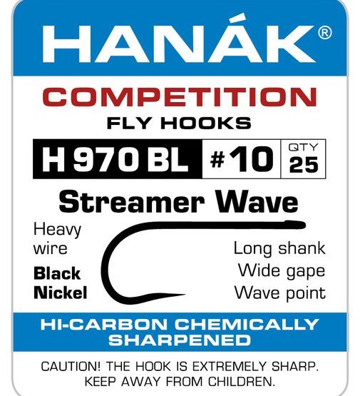 Hanak H 970 BL Streamer Wave Hook